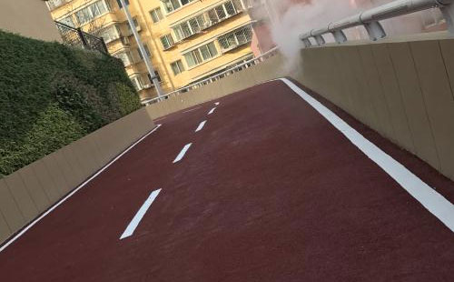 和田县彩色路面